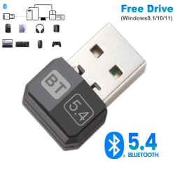 Bluetooth адаптер Dongle USB Bluetooth 5.4 Plug and play