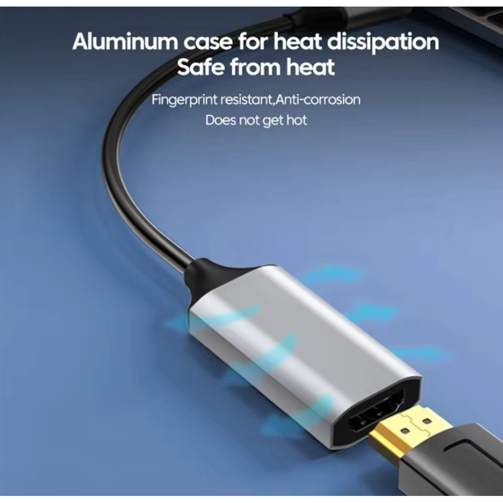 Адаптер перетворювач конвертер Type-C to HDMI 4К SmartGo