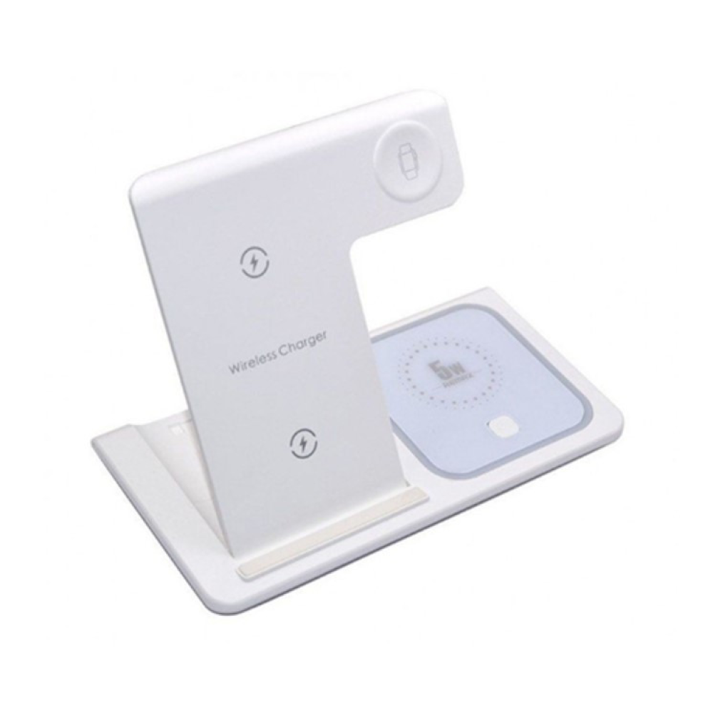 Бездротовий зарядний пристрій 22W REMAX Minxl Series 3-in-1 Foldable Wireless Charger RP-W60 Білий