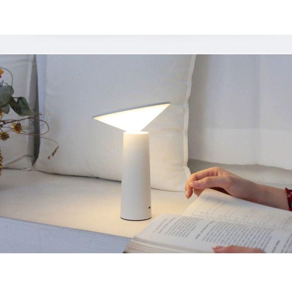 Світлодіодна настільна лампа з акумулятором LedLine LT-Mushroom Type-C Біла
