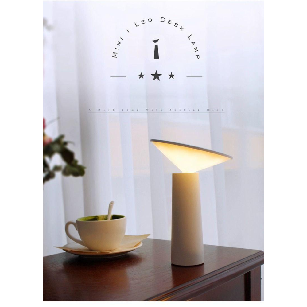 Світлодіодна настільна лампа з акумулятором LedLine LT-Mushroom Type-C Біла