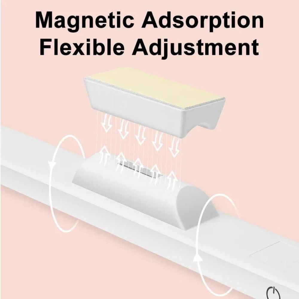 Акумуляторна лампа світлодіодна з магнітним кріпленням, портативний світильник, нічник З пультом LedLine