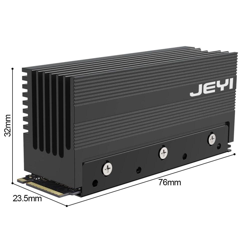 Радіатор охолодження SSD M.2  2280 + термопрокладки Jeyi iGlacier