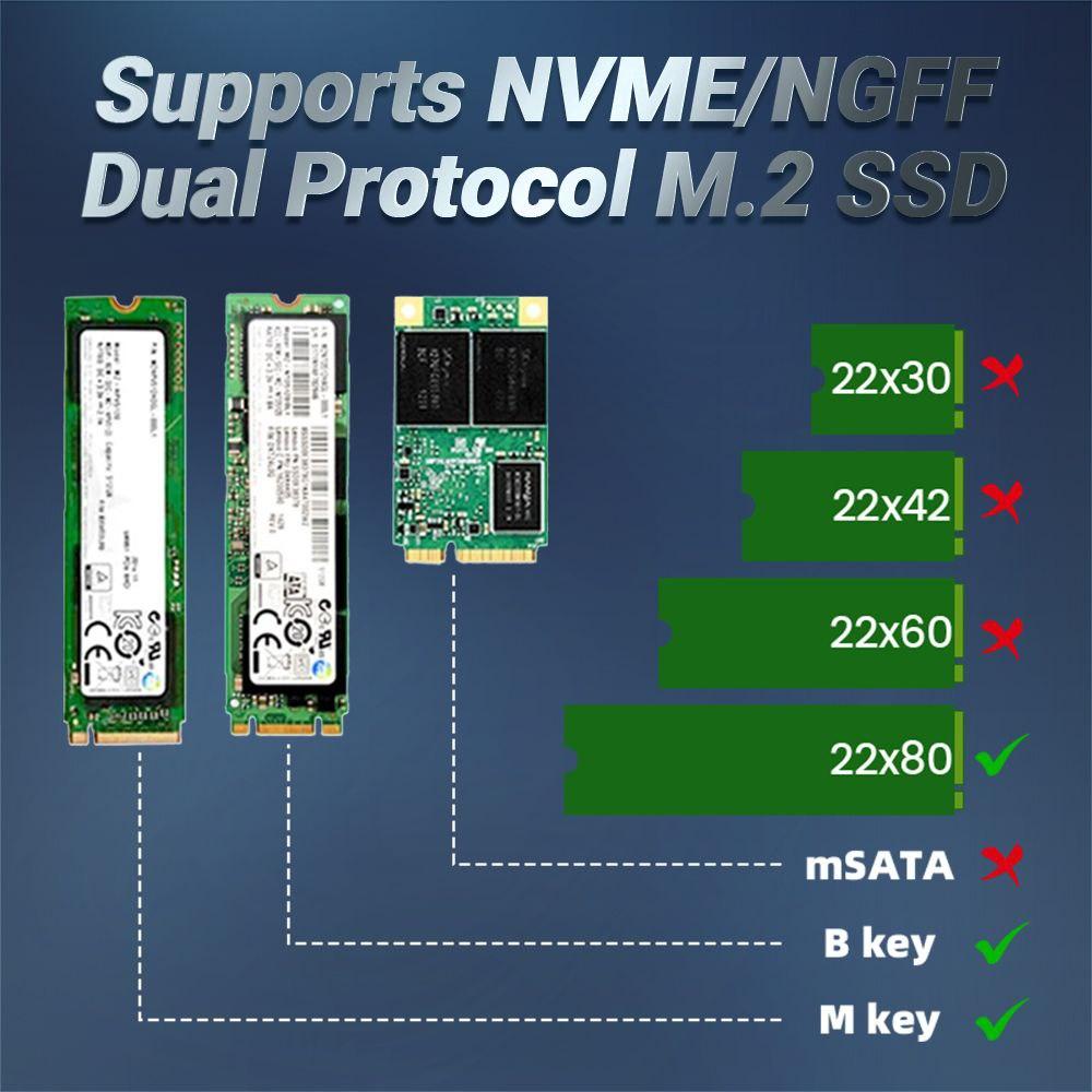 Радіатор охолодження SSD M.2  2280 + термопрокладки Jeyi GodFins