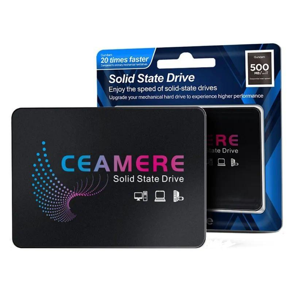 SSD диск 256gb CeaMere SATA lll TLC 2.5““