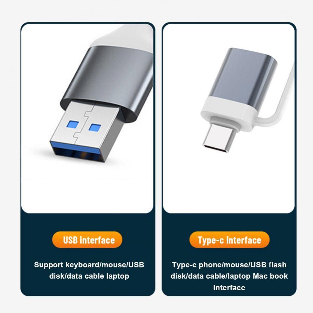 Type-c USB 3.0 хаб SmartGo 4 порти UniversalPort SmartGo