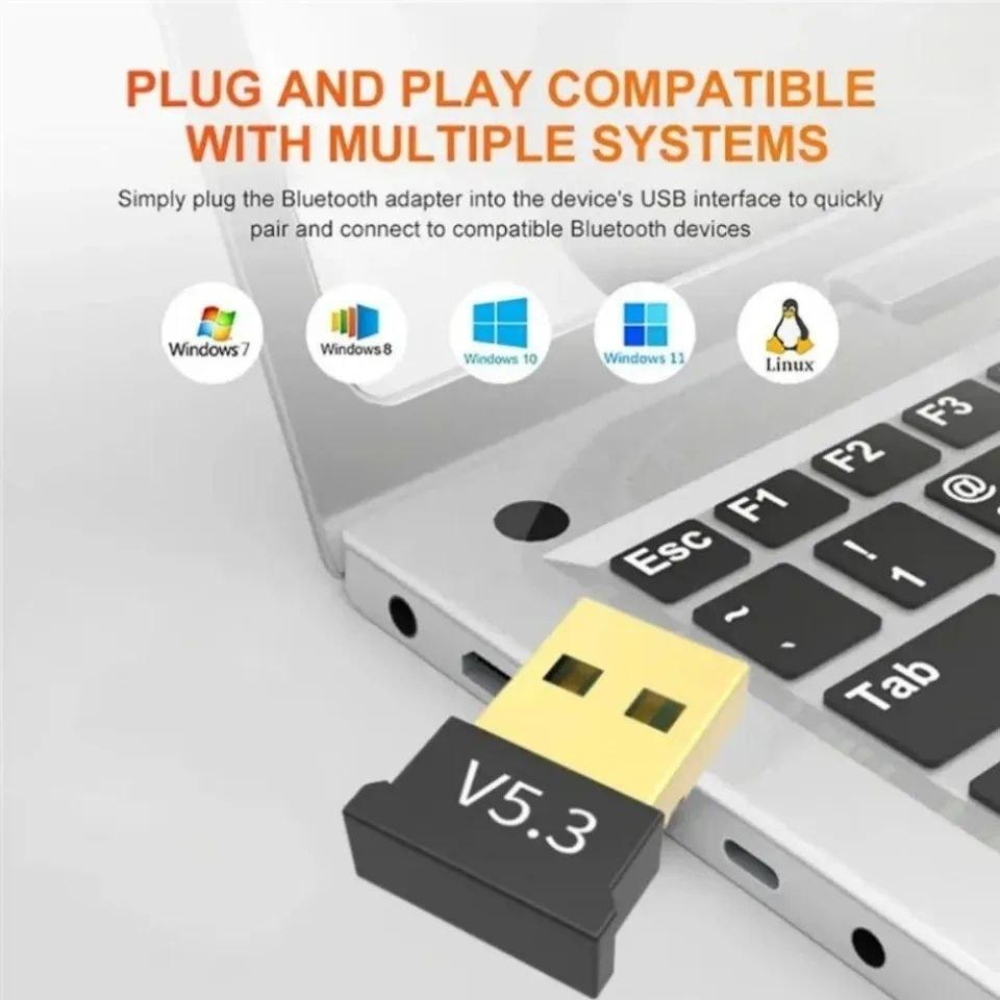 Bluetooth адаптер Dongle  USB Bluetooth 5.3 SmartGo