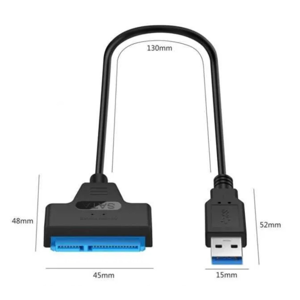 Перехідник SATA USB 3.0 для диска HDD SSD  2,5““ SmartGo