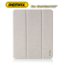 Чохол REMAX Chan Series Leather Case PT-10 for iPad Mini 6 8.3“ бежевий + відсік для стілусу