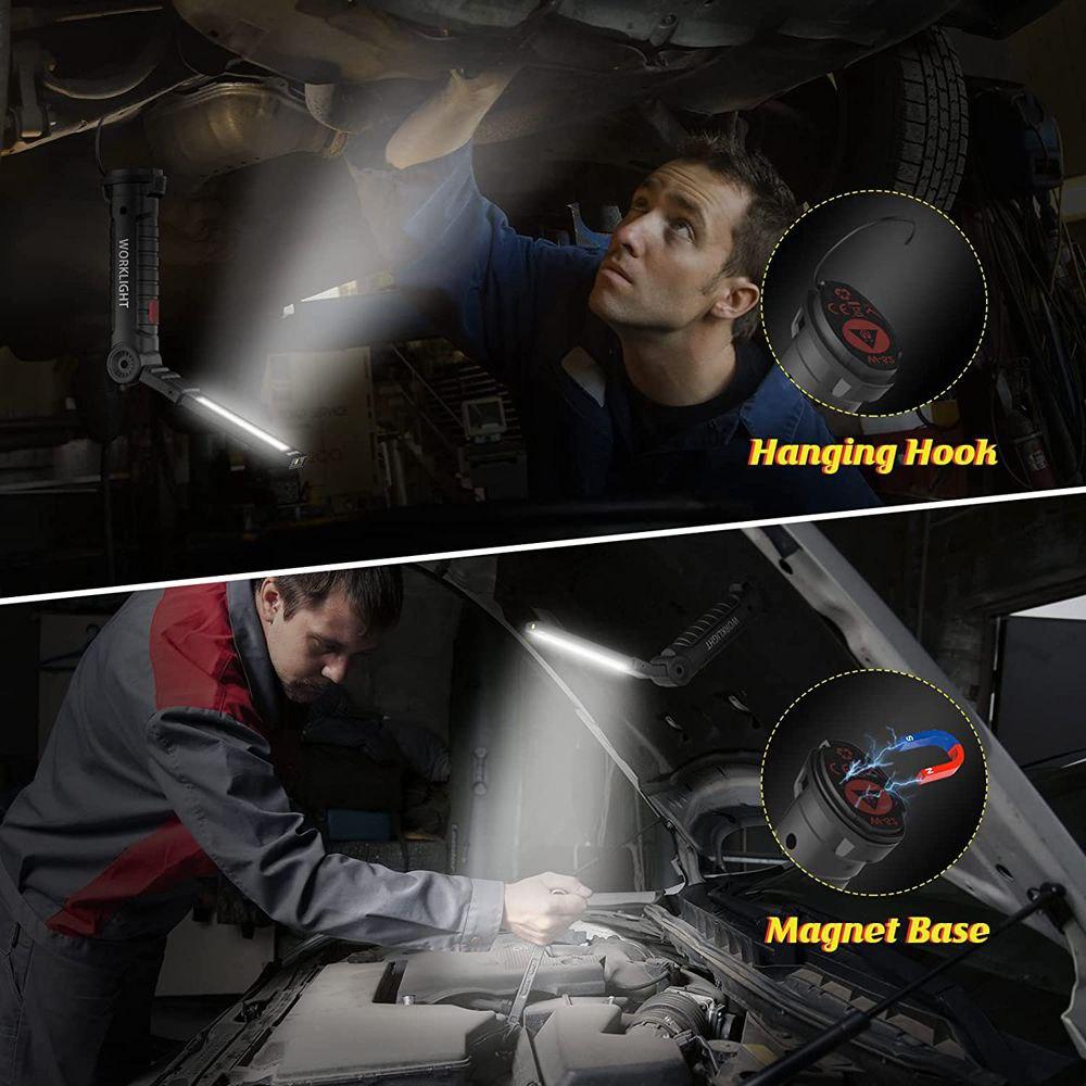 Ліхтар Worklight W-51 акумуляторний  складаний LED 360°