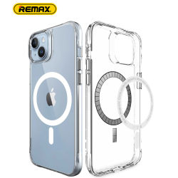 Прозорий чохол iPhone 14 MagSafe Remax Crys Series Magsafe Magnetic Phone Case RM-1690