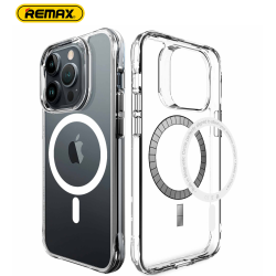 Прозорий чохол iPhone 14 Pro MagSafe Remax Crys Series Magsafe Magnetic Phone Case RM-1690