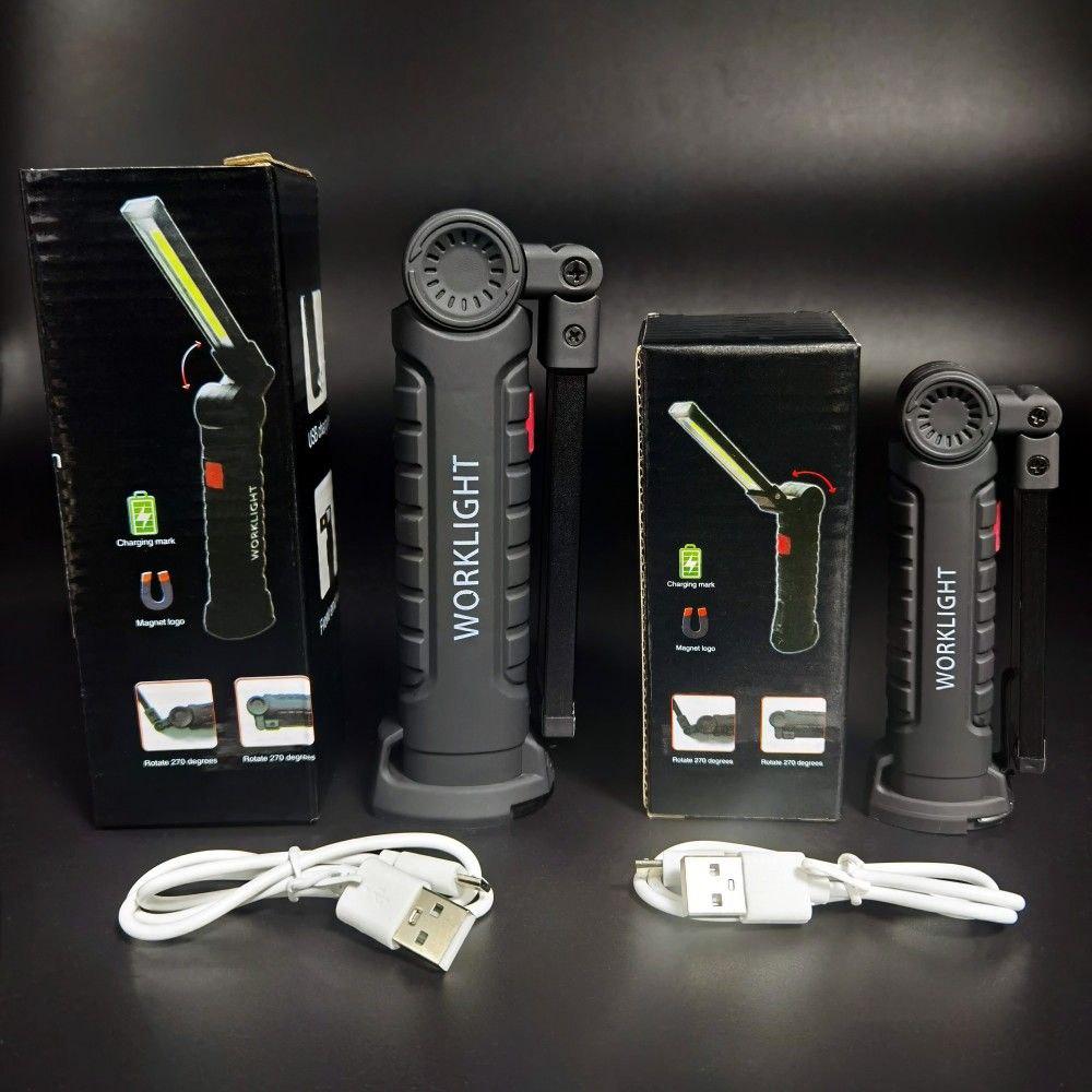 Ліхтар Worklight W-52 COB Великий акумуляторний  складаний LED 360°