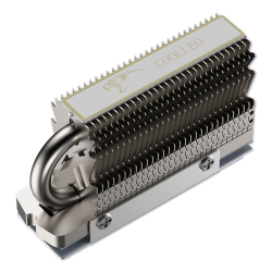 Радіатор охолодження SSD M.2  2280 + термопрокладки Coolleo CL-M.2 2280