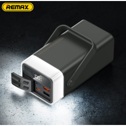 Powerbank 40000mAh 22.5W  Remax RPP-596   QC3.0 PD Швидка зарядка. RGB Ліхтар