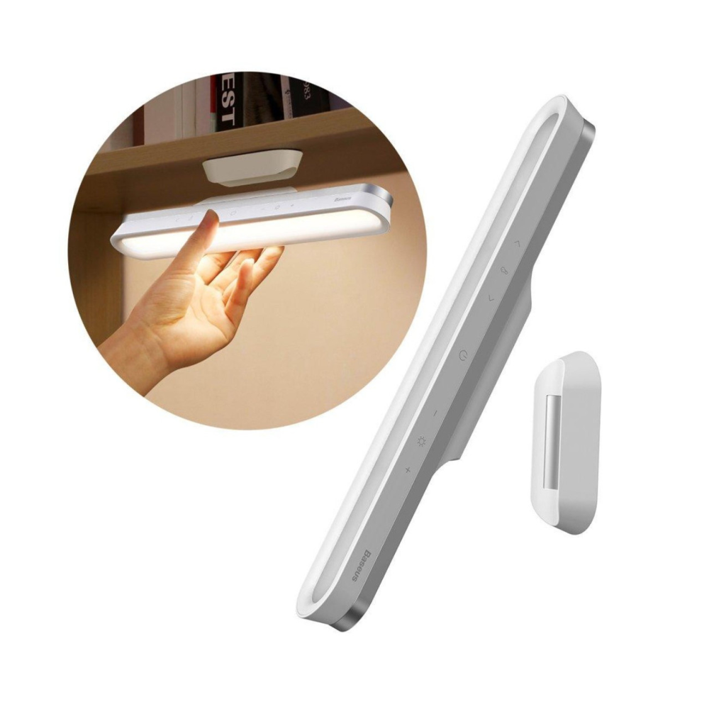 Портативна лампа Baseus Magnetic Stepless Dimming PRO White (DGXC-02)