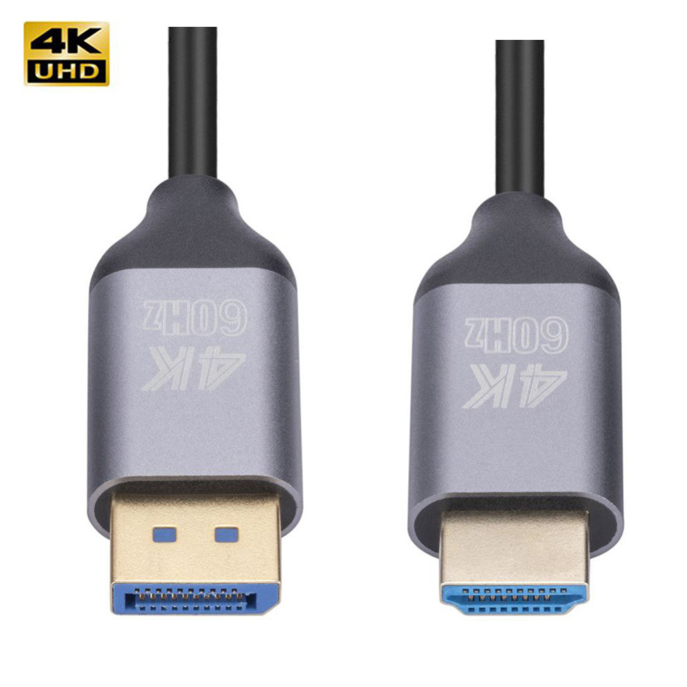 Кабель DisplayPort - HDMI 4K 60Hz 1.8м SmartGo