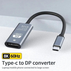 Адаптер перетворювач конвертер  Type-C - DisplayPort 8K 60Hz SmartGo
