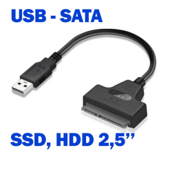 Перехідник SATA USB 2.0 для диска HDD SSD  2,5““ SmartGo