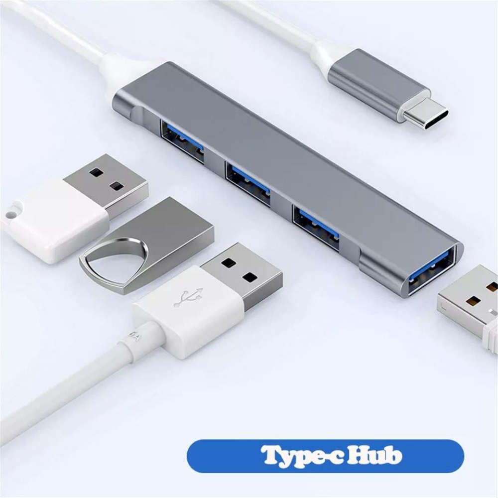 Type-c USB 3.0 хаб SmartGo 4 порти SmartGo