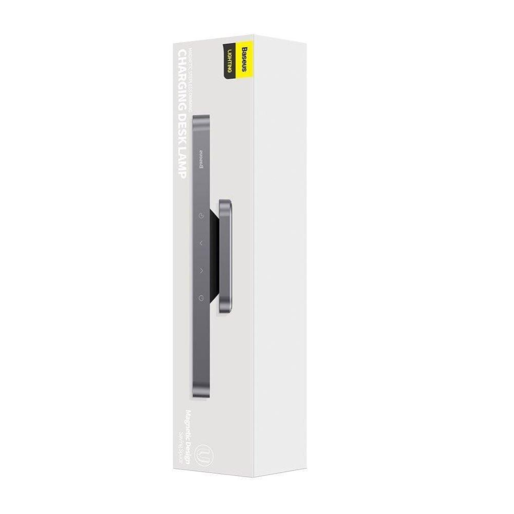Портативна лампа Baseus Magnetic Stepless Dimming Charging Dark Gray (DGXC-C0G)
