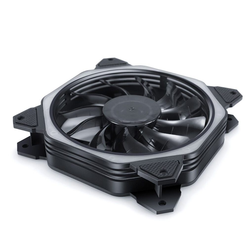 Вентилятор 120мм INPLAY M10 Rainbow  RGB 3pin+Molex 1200RPM Кулер 120 мм