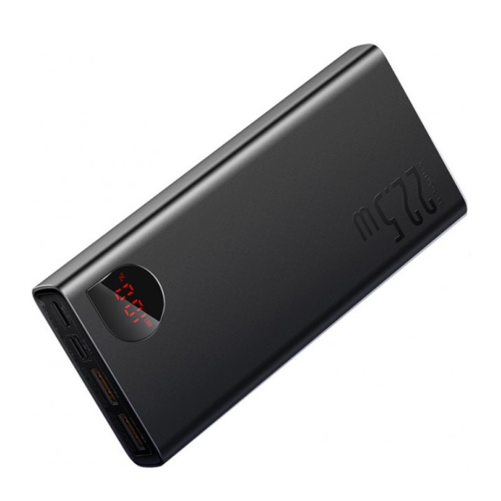 Powerbank 20000mAh 22,5W Baseus Adaman Metal Digital QC PD  SCP  FCP и AFC