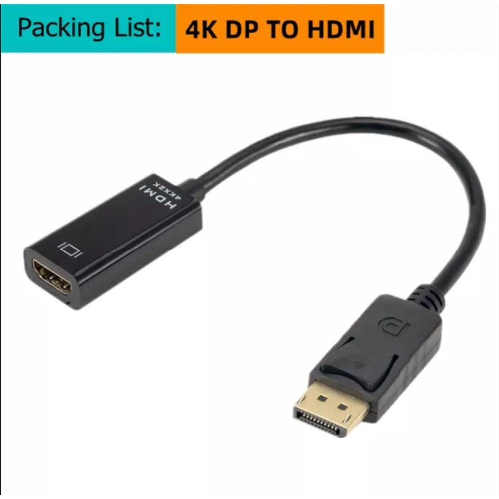 Адаптер перетворювач конвертер Diplay Port - HDMI SmartGo
