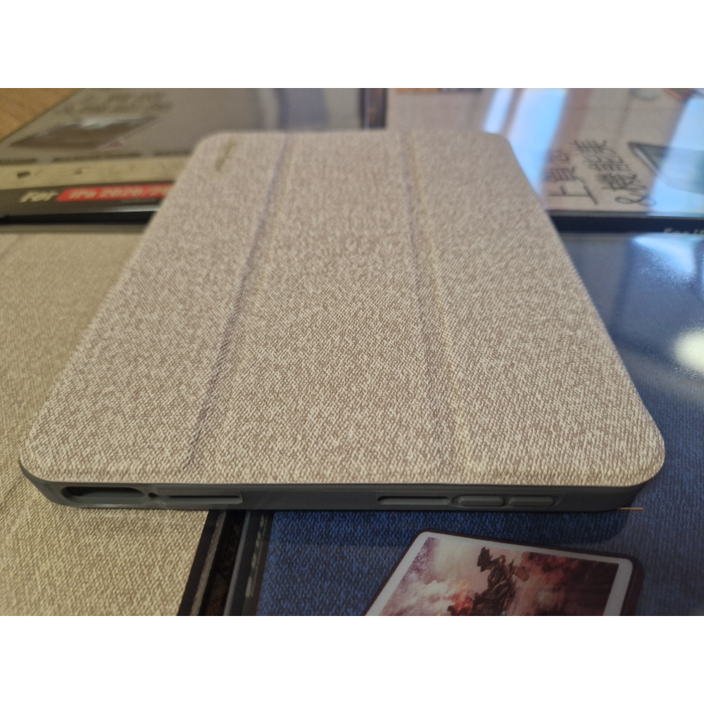 Чохол REMAX Chan Series Leather Case PT-10 for iPad Mini 6 8.3“ бежевий + відсік для стілусу