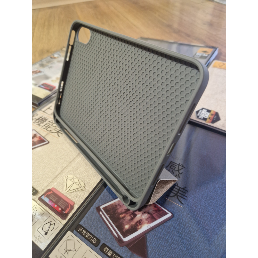 Чохол REMAX Chan Series Leather Case PT-10 for iPad Mini 6 8.3“ бежевий + відсік для стілусу