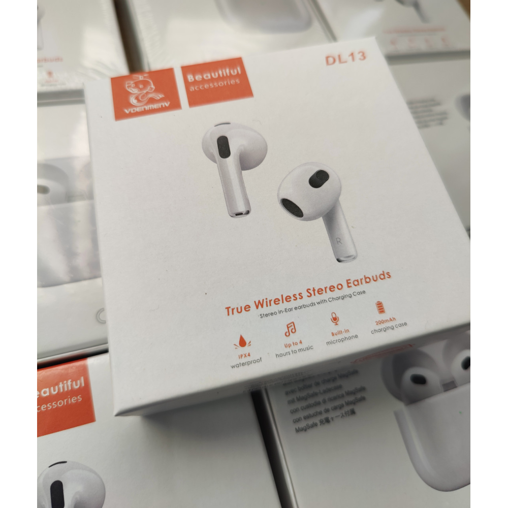 Bluetooth TWS навушники Denmen DL13 бездротові BT 5.0