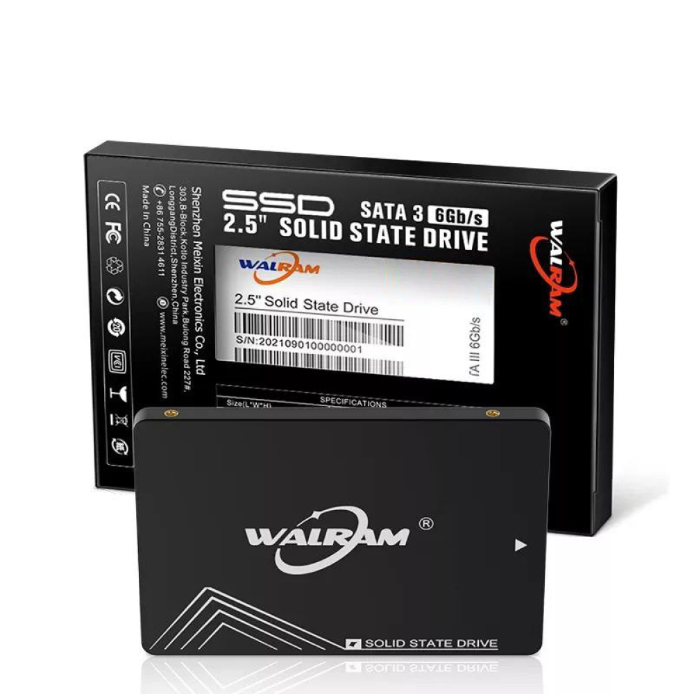 SSD-диск 512 Gb WALRAM (564-532 МБ/с) 3D NAND TLC SATA3
