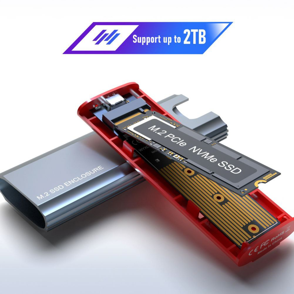 Зовнішня кишеня m.2 nvme SSD USB 3.0 - Type-C SmartGo