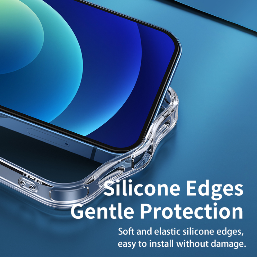 Прозорий чохол iPhone 15 Plus MagSafe Remax Crys Series Magsafe Magnetic Phone Case RM-1690