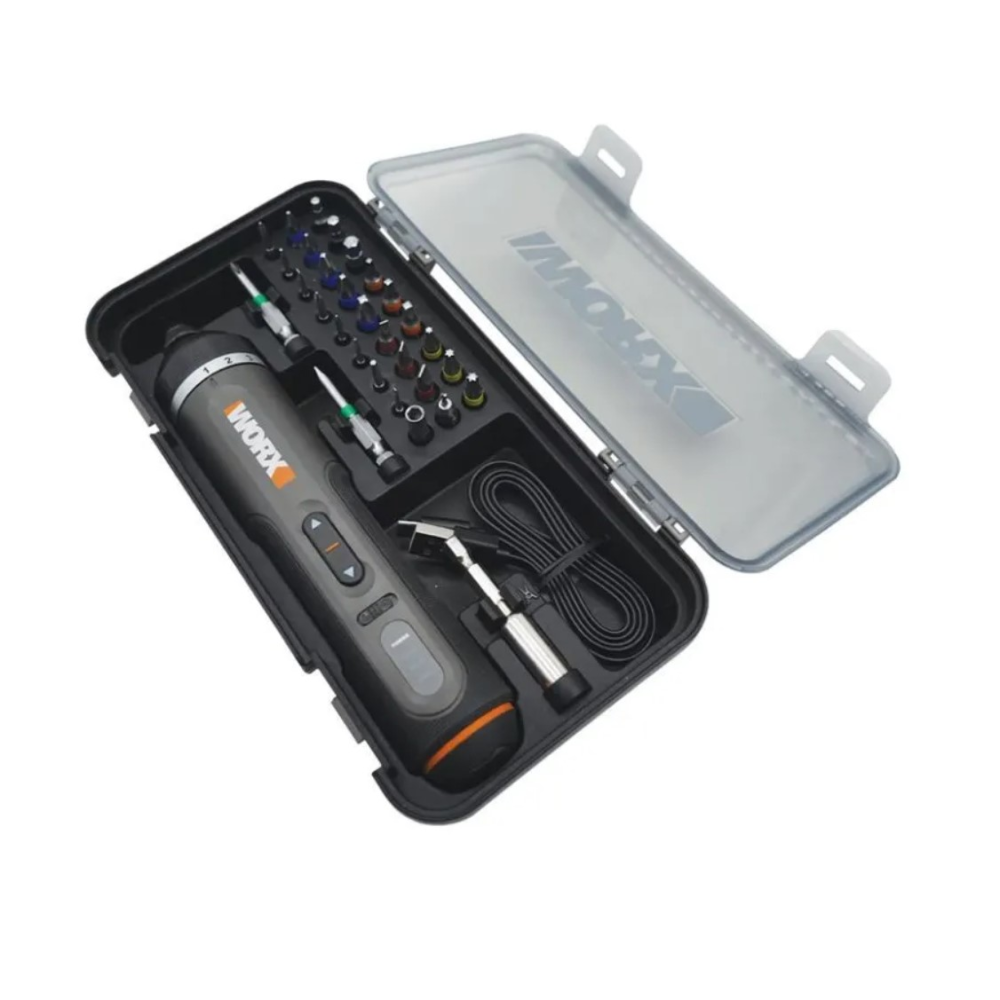 Електрична акумуляторна викрутка WORX WX242 Type-c Комплект