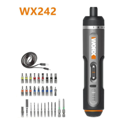 Електрична акумуляторна викрутка WORX WX242 Type-c Комплект