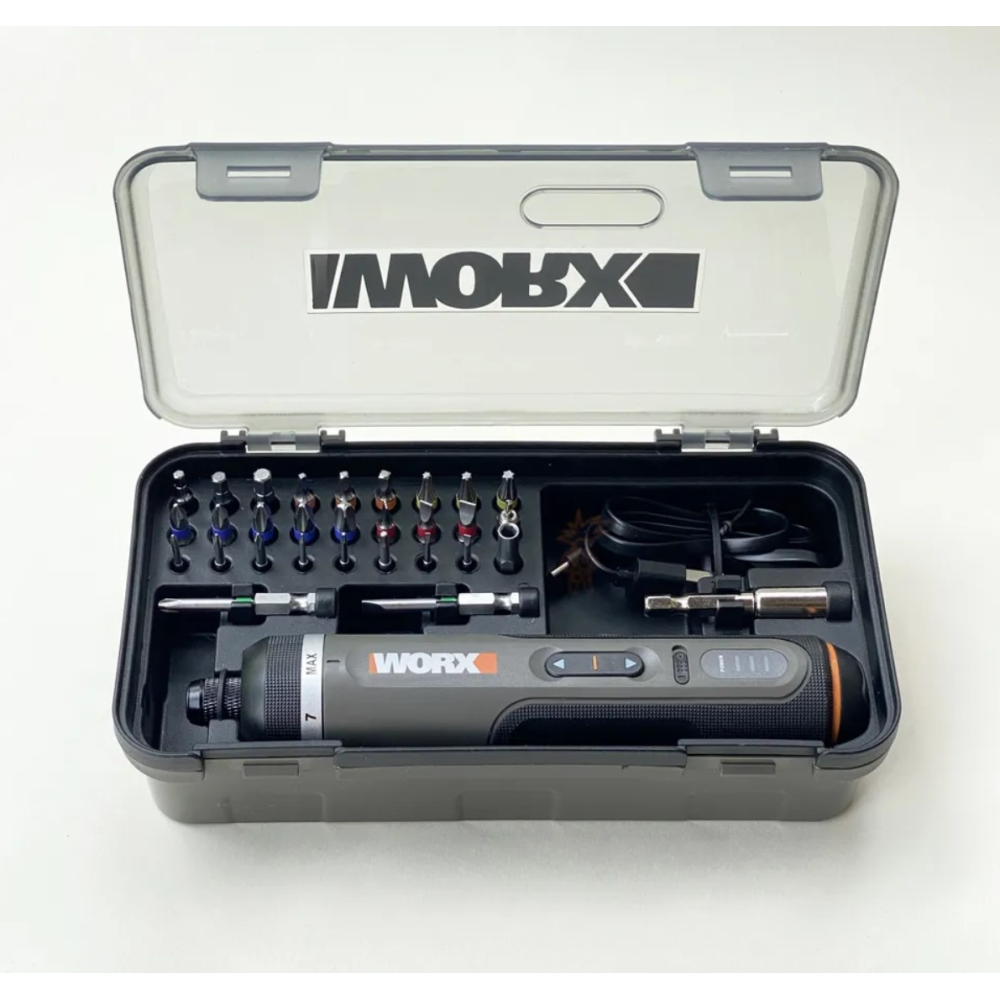 Електрична акумуляторна викрутка WORX WX242 Type-c Комплект
